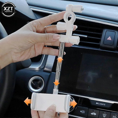 (noir) Support de support de support de support de rétroviseur de voiture pour téléphone portable GPS 2