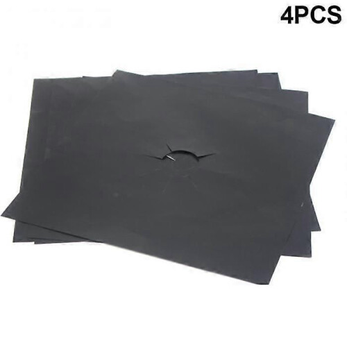 Lot de 4 housses de protection réutilisables pour cuisinière à gaz 1