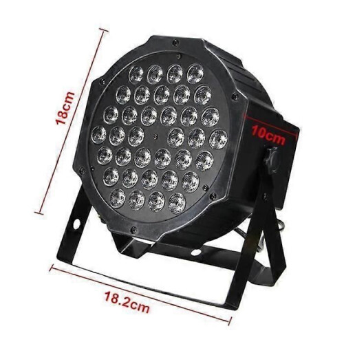 36LED Stage Light,DMX512 DJ Stage Disco Party Light Set + Remote Control 1