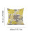 Cushion Cover - Linen - Set of 4 - Grey - Square - Boho Pattern - 45x45cm 2