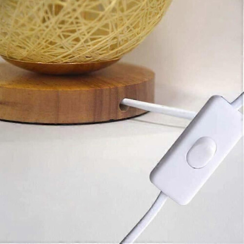 LED Bedside Lamp - KING - Handwoven Shade - Solid Wood - Energy Saving - Contemporary Style 2