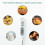 Cooking Thermometer, Digital Kitchen Thermometers with Long Probe and LCD Display - White 3