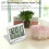 LCD Digital Display Termometer Kalender Väckarklocka Soft Cover Skrivbordsklocka 4