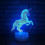 Lampe de table - Burst - Licorne - LED 7 couleurs - Tactile - Intérieur 3