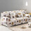 Modern Stretch Elastiskt Tyg Sofföverdrag Överdrag för 3-sits soffa Modell 2# 190-230cm 3