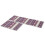 Set di 2 tappetini da cucina - Blu - 40 x 60 cm e 40 x 120 cm 3