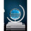 3D Hourglass LED Table Lamp Quicksand Pattern USB Night Light Home Decor Gift - Blue Sand 4
