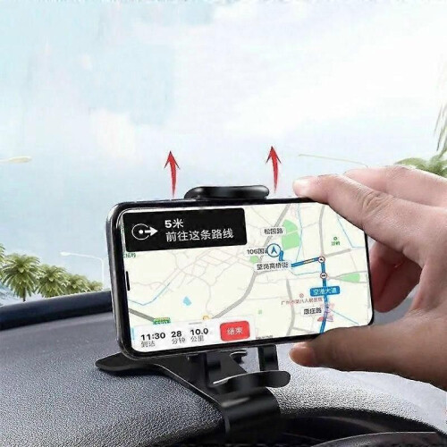 Support de téléphone portable pour tableau de bord de voiture, support GPS pour iPhone 2