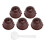 Capsules rechargeables réutilisables de taille JAUNE, 5 pièces, dosettes pour Nescafé Dolce Gusto, machine 2