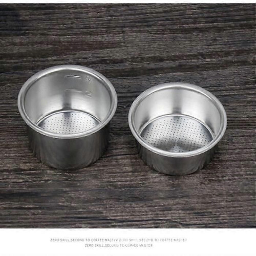 51 mm 1-2-4 koppar kaffe bottenlöst portafilter utbytesfilterkorg för Delonghi EC680-EC685 Espresso 2
