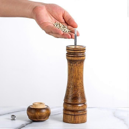 Pepparkvarn - G - Ekträ - Keramisk kvarn - Justerbar - Modern 2