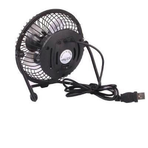 Mini ventilateur USB - Marque - Noir - Niveau sonore 45 dB 1