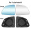 (Model Y BLUE)For Tesla Model Y Model 3 Wide-Angle Car Large Vision Rearview Mirror Heating Replacement 4