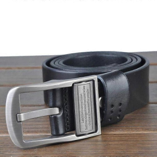Ceinture - MARQUE - Noir - 120 x 38 cm - 100% cuir PU - Décontractée 1