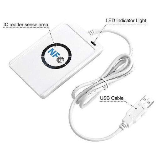 NFC RFID Reader Writer ACR122U ISO 14443AB - EJLIFE - Vit 2