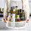 Rotating Spice Rack Turntable for Spices Condiments Kitchen Storage for Kitchen Storage 30cm 4