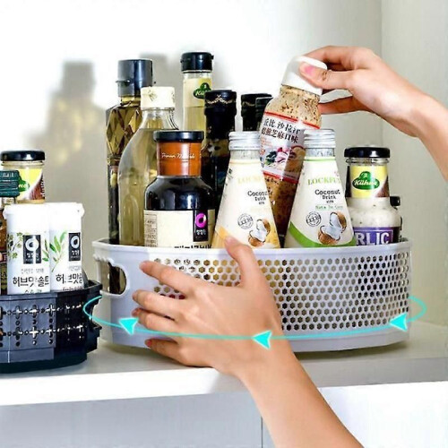 Rotating Spice Rack Turntable for Spices Condiments Kitchen Storage for Kitchen Storage 30cm 2
