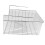 Under Shelf Storage Basket For Shelf Bookcase Kitchen Cupboard - Silver 4