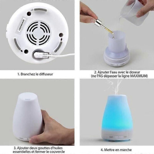 MC Essential Oil Diffuser Ultrasonic Humidifiers Fragrance Diffuser 1
