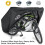 Housse de vélo - Robuste - 210T - Imperméable - Protection UV - Noir 3
