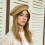 Solhatt - Dam - Raffia - Beige - Casual - Storlek 55-58cm 4