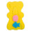 Siège de bain éponge souple pour bébé - SANS MARQUE - Jaune - Unisexe - 0 mois - Naissance 4