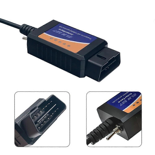 Commutateur USB ELM327 V1.5 le plus récent avec puce double PIC18F25K80 et CH340 pour lecteur de code 2