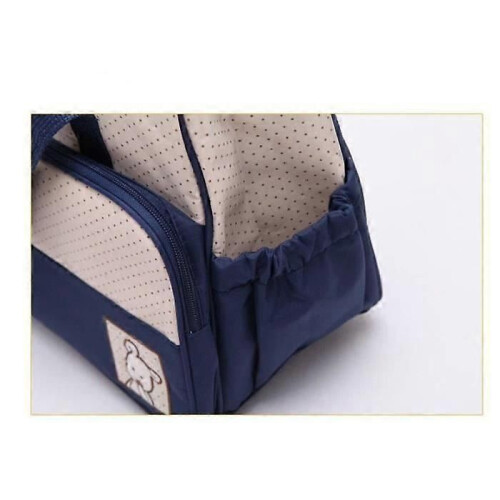 Ensemble de 5 sacs à langer pour maman et bébé - Bleu clair 1