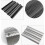 Bakplåt 4 Baguetteform Non-Stick Bakbröd Brödplåt Silver 3