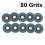 TEMPSA 10PCS Flap Discs5 Inch 125mm Grinding Sanding 80 Angle Grinder 4