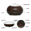 Ultrasonic Humidifier Essential Oil Diffuser Aroma Diffuser Almond Shape Brown 2
