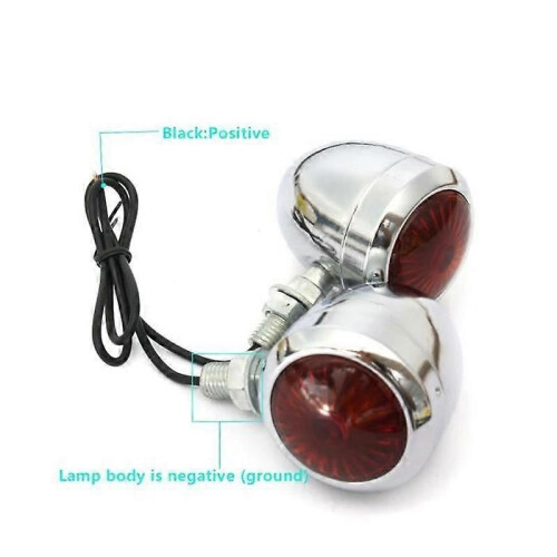 Paar 12V Motorrad Blinker Kontrollleuchte Lampe Für Harley Chrome Roller 2