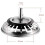 Diskbänksfilter - Rostfritt stål - Set om 2 - Diameter 80 mm - Tjocklek 05 mm - Silver 3