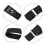 Invisible Elastic Belt - No Buckle - Unisex - Second Layer Cowhide - Black 2