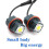 2 lampadine LED Angel Eyes da 120 W, luce bianca 6000 K, per BMW E87 E39 M5 E60 E61 E63 E64 M6 3
