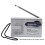 AM FM Compact Transistor Player Radio - Mini Pocket Multifunctioneel - Ingebouwde luidspreker - Telescopische 2