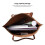 Women's PU Leather Handbag - Brown - Shoulder Bag - Soft and Durable 3