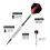 Soft Tip Darts Set - KAKOO - 12 Plastic Tip Darts - 100 Tips - 42 Flights 2