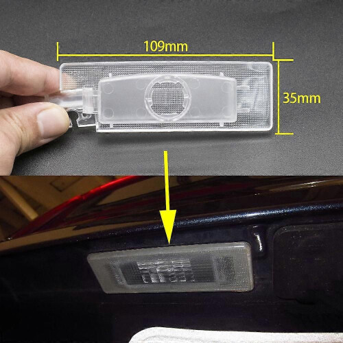 Support de caméra de recul pour plaque d'immatriculation, boîtier d'éclairage pour Kia Optima K5 TF 1