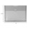 JAM PAPER Plastic Envelopes with Button & String Tie Closure - Letter Booklet - 9 3/4 x 13 - Smoke Gray - 12/Pack 5