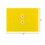 JAM PAPER Plastic Envelopes with Button & String Tie Closure - Index Size - 5 1/2 x 7 1/2 - Yellow - 12/Pack 5