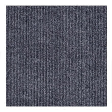 Soundproof Carpet Flooring, 40x40CM Dark Gray, Self-Adhesive, Noise Reducing - 4pcs
