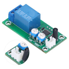 DC 12V Einstellbares Vibrationssensor-Modul mit 240s Verzögerungsrelais-Schalter