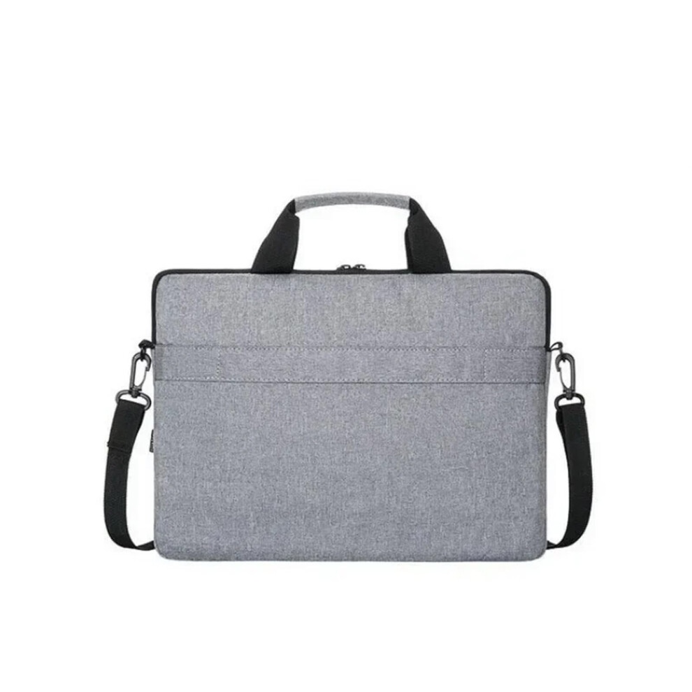 Laptop Bag 13.3 14 15.6 Inch Shoulder Bag Notebook Case Briefcase For Macbook And Pc Gray 6947110765372