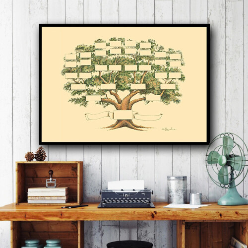 Family Tree Chart 6 Generations Family Tree Chart 1