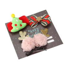 Christmas Hair Accessories Set for Girls - Festival Antlers Hair Clips, Cosplay Costume Headpiece, Holiday Gift Set