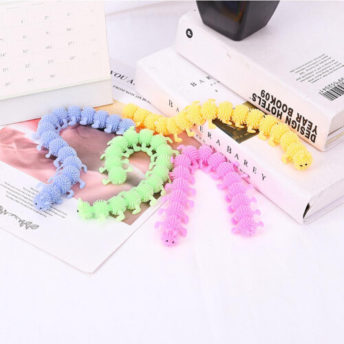 8 Pcs Caterpillars Fidget Sensory Toys Set 2