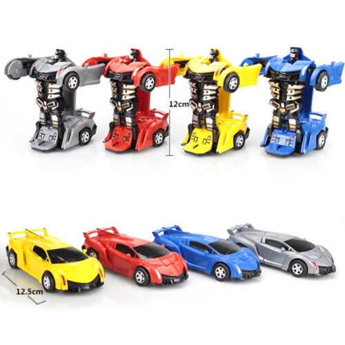 Deformation Robot Car Toy Kids Collision 2