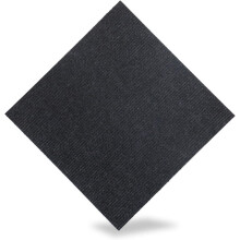 Carpet Tiles, Self-Adhesive 12x12 Inch Peel and Stick Black Carpet Tiles, Wear-Resistant for Home and Pets, Pack of 10