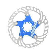 Bicycle Brake Rotor Stainless Steel 160mm Floating Disc with 6 Screws for Road Bikes and Mountain Bikes